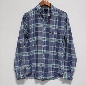 J.Crew Men's Slim Plaid Button Down Shirt